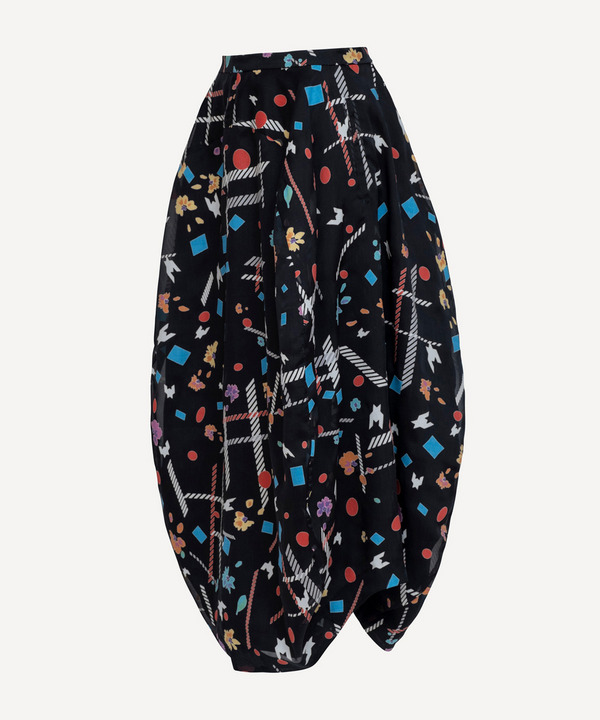 WIND BLOW MULTI BALL SKIRT 詳細画像 BLACK 2
