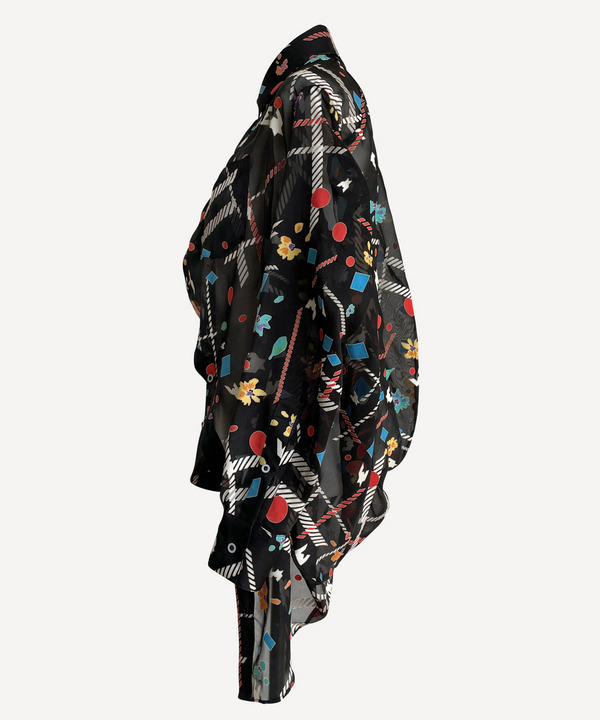 WIND BLOW MULTI BALL SHIRTS 詳細画像 BLACK 2