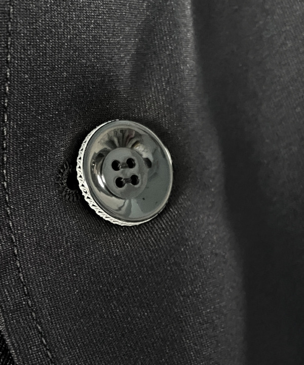 BALL POLYESTER SOUTIEN COLLAR COAT 詳細画像 BLACK 4