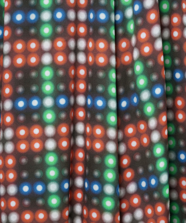 LED CHECK SKIRT 詳細画像 RED 4