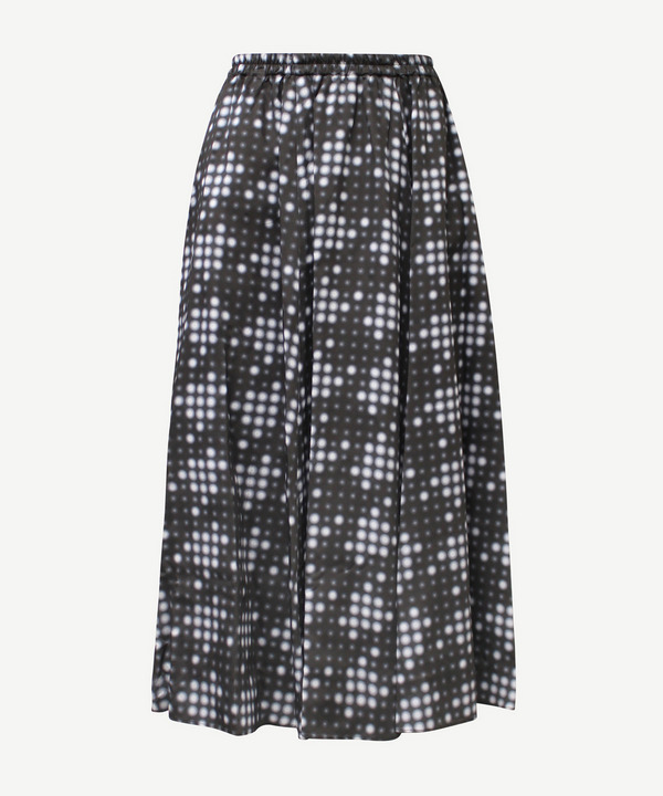 LED CHECK SKIRT 詳細画像 RED 5