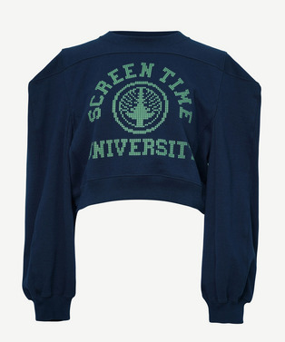 BOX CREW NECK SWEAT