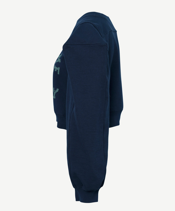 BOX CREW NECK SWEAT 詳細画像 NAVY 2