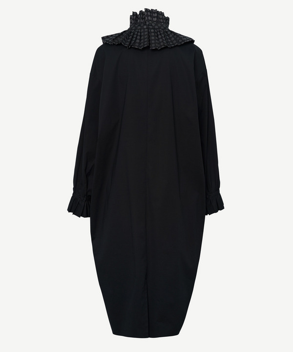 RUFFLE COLLAR DRESS 詳細画像 GRAY 5