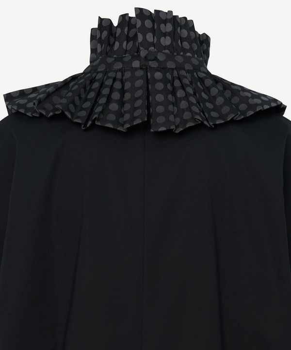 RUFFLE COLLAR DRESS 詳細画像 GRAY 6