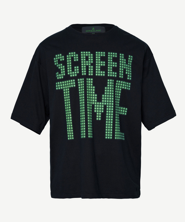 SCREEN TIME PRINT T-SHIRTS 詳細画像 BLACK 1