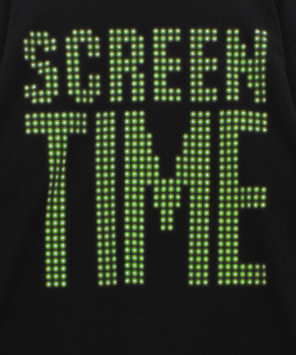 SCREEN TIME PRINT T-SHIRTS 詳細画像 BLACK 5