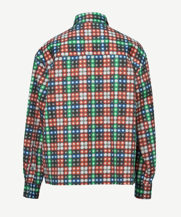 LED CHECK SHIRTS 詳細画像 RED 3