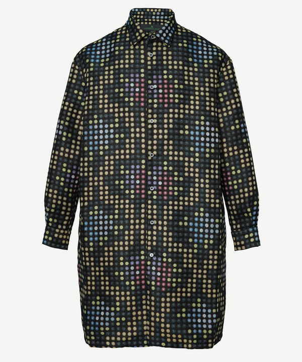 LED JACQUARD LONG SHIRT 詳細画像 YELLOW 1