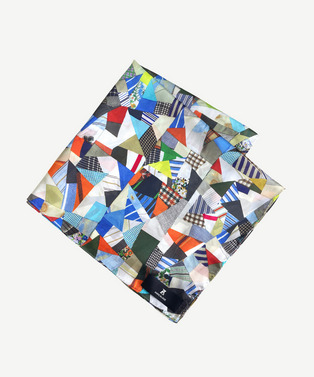 PATCHWORK PRINT HEADSCARF