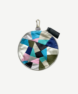 PATCHWORK CIRCLE POUCH