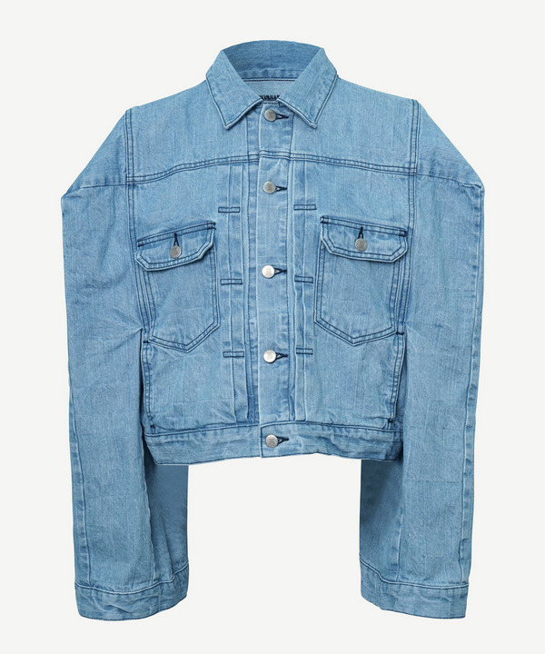 BOX DENIM JACKET 詳細画像 L.INDIGO 1