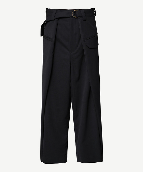 WRAP TROUSERS 詳細画像 NAVY 1