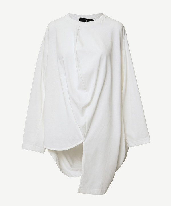 BALL COTTON LONG SLEEVE T-SHIRT 詳細画像 BLACK×WHITE 2