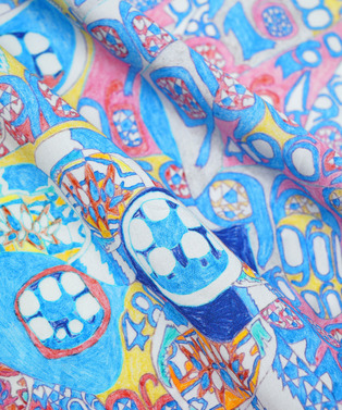 ANREALAGE×HERALBONY BALL SHIRT 詳細画像