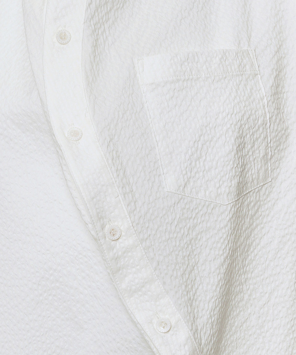 BALL SEERSUCKER SHIRT 詳細画像 WHITE 4