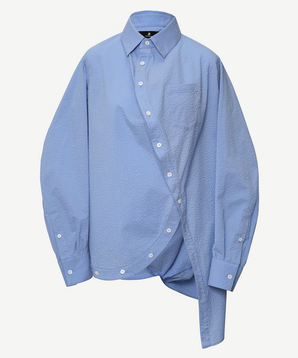 BALL SEERSUCKER SHIRT 詳細画像 WHITE 5