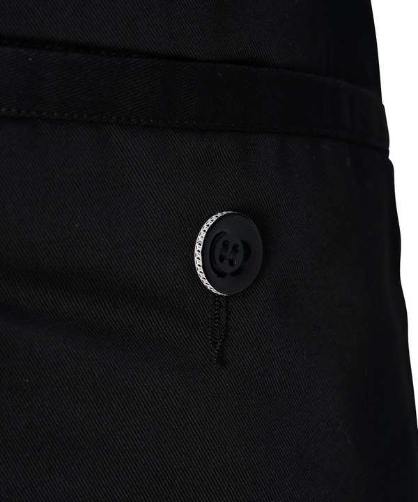 WRAP CHINO PANTS 詳細画像 BLACK 4