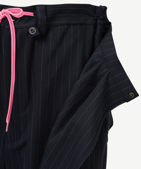 BONDAGE SNOW PIN STRIPE PANTS 詳細画像 NAVY 5