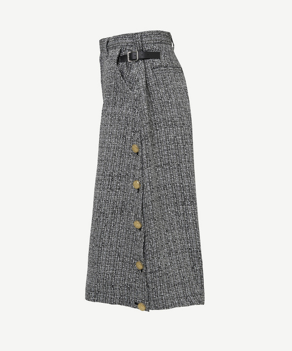 BUTTON TWEED SHORTS 詳細画像 GRAY 2