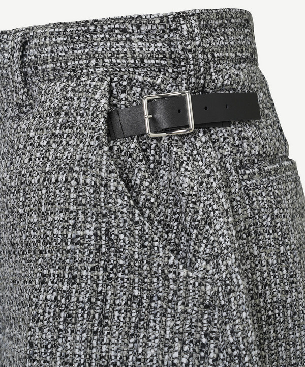 BUTTON TWEED SHORTS 詳細画像 GRAY 4