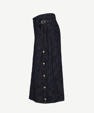 BUTTON DENIM SHORTS 詳細画像