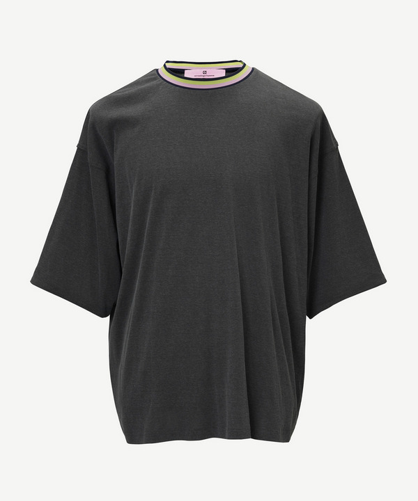 HOMME BUTTON T-SHIRT 詳細画像 SAX 7