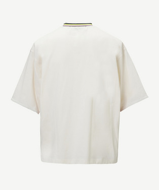 PHOTO GRAPHIC CHECK BUTTON T-SHIRT 詳細画像