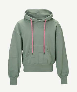 PATCHWORK SWEAT HOODIE 詳細画像