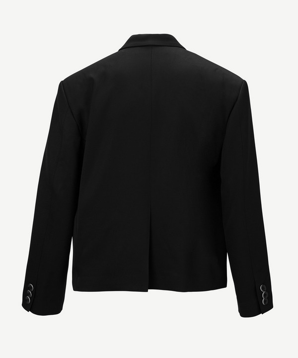 FADE LAPEL TAILORED JACKET 詳細画像 BLACK 3