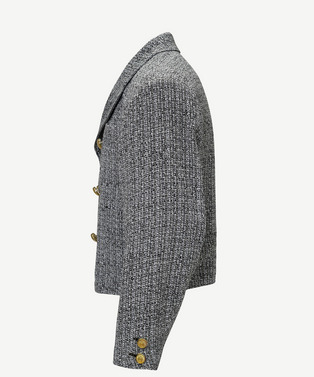 DOUBLE BUTTON TWEED JACKET 詳細画像