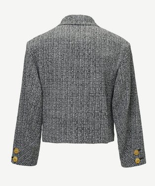 DOUBLE BUTTON TWEED JACKET 詳細画像