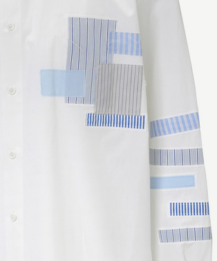 HOMME PATCHWORK SHIRT 詳細画像
