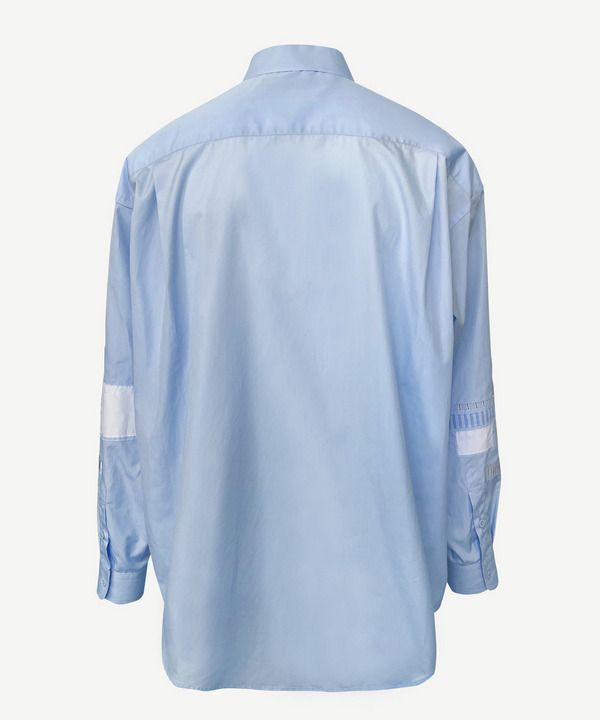 HOMME PATCHWORK SHIRT 詳細画像 WHITE 8
