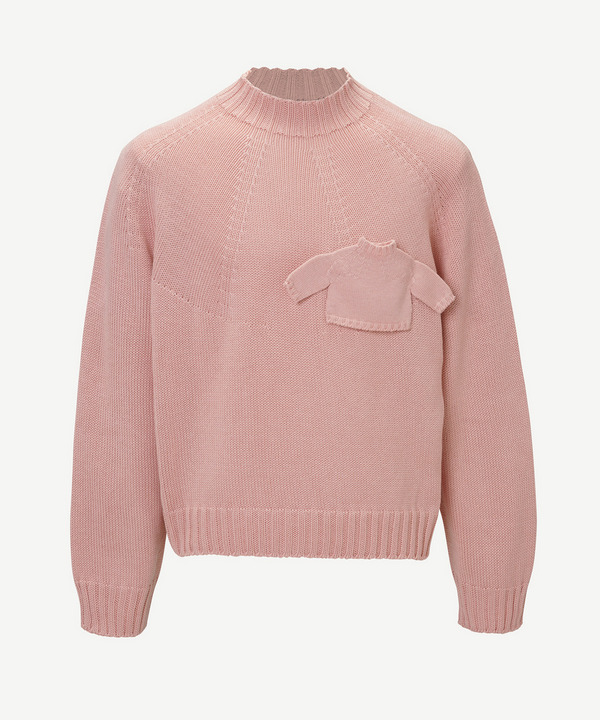 MINIATURE POCKET KNIT 詳細画像 PINK 1