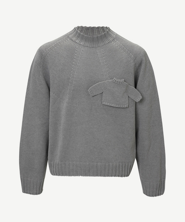 MINIATURE POCKET KNIT 詳細画像 L.BLUE 3