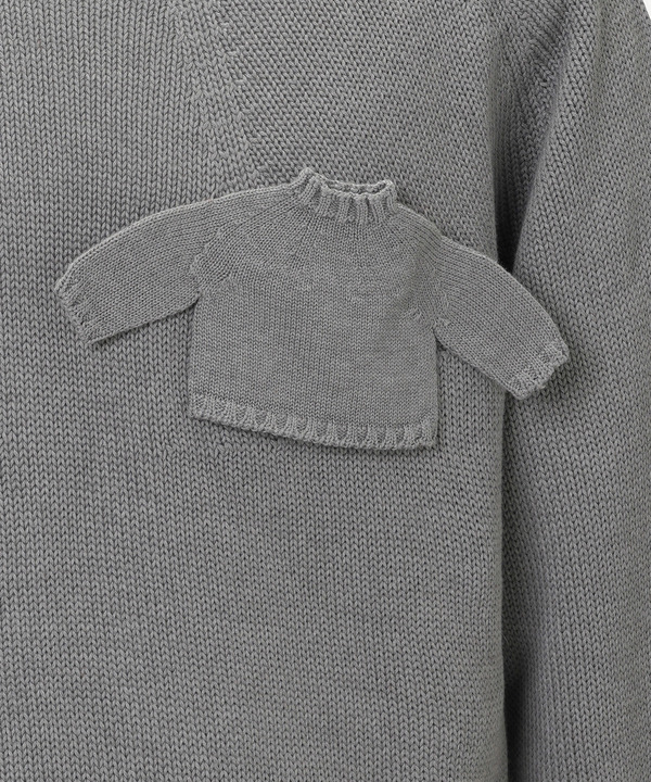 MINIATURE POCKET KNIT 詳細画像 L.BLUE 6