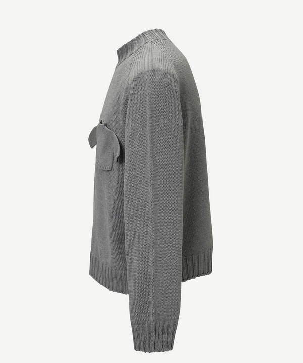 MINIATURE POCKET KNIT 詳細画像 GRAY 2