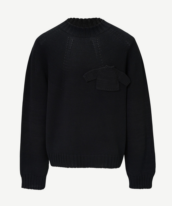 MINIATURE POCKET KNIT 詳細画像 BLACK 1