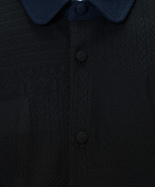 1st anniversary decoration tag jacquard shirt 詳細画像