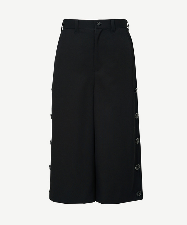 DROPPED BUTTON SHORTS 詳細画像 BLACK 2