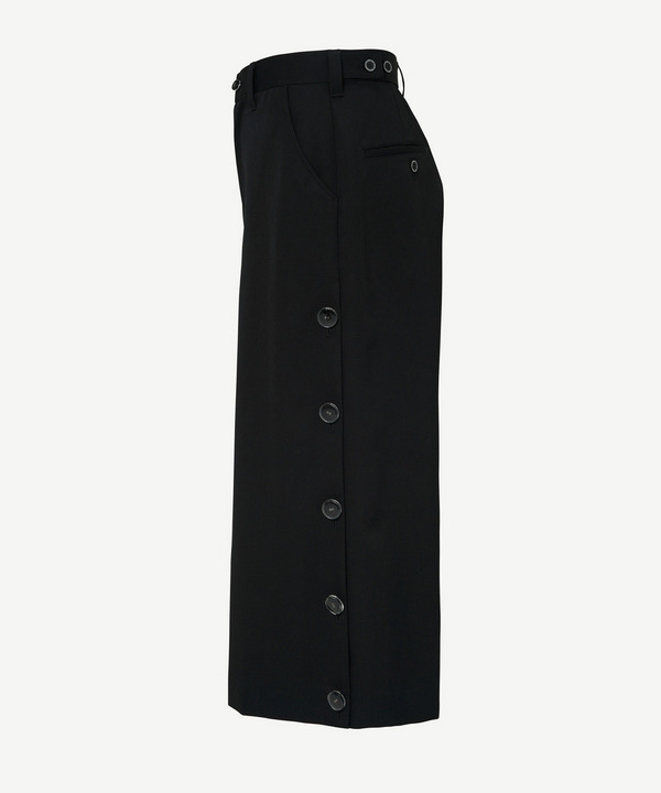 DROPPED BUTTON SHORTS 詳細画像 BLACK 3