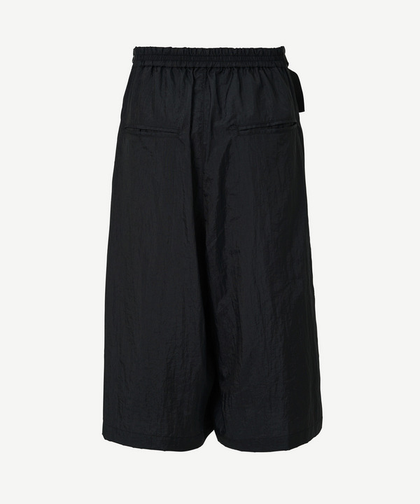 WRAP ASYMMETRY NYLON SHORTS 詳細画像 BROWN 5