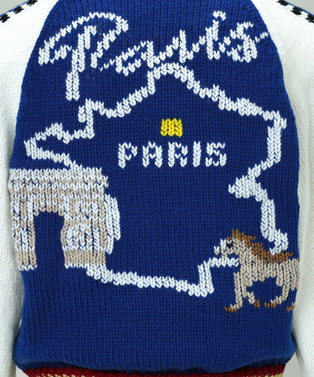 KNIT SOUVENIR PARIS JACKET 詳細画像