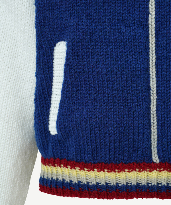 KNIT SOUVENIR PARIS JACKET 詳細画像 BLUE 6