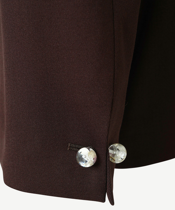 FOUR BUTTON JACKET 詳細画像 BROWN 5