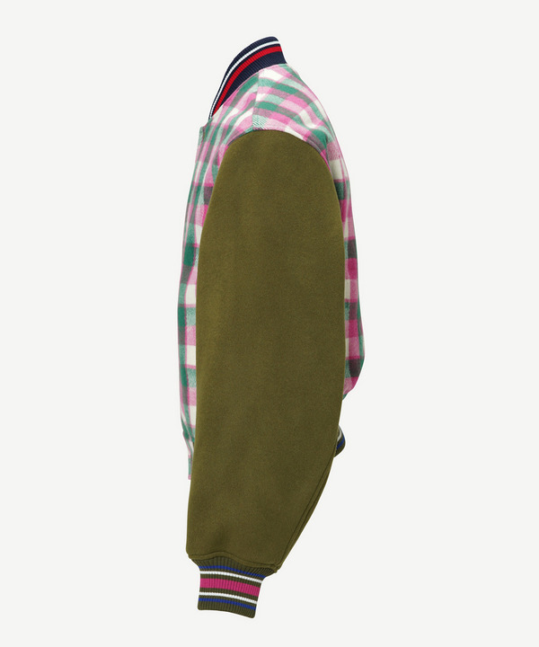 CHECK PANEL STADIUM JUMPER 詳細画像 NAVY 5
