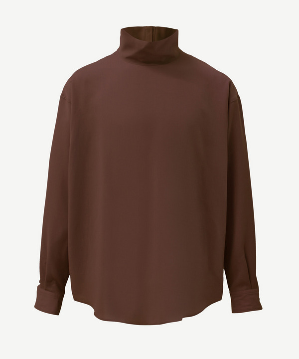 HIGH NECK SHIRT 詳細画像 PURPLE 3