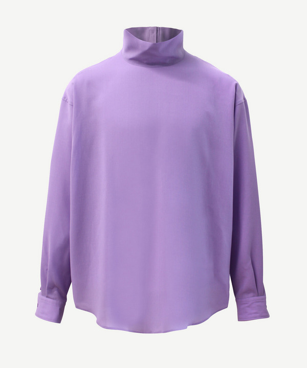 HIGH NECK SHIRT 詳細画像 GRAY 5
