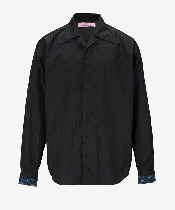 OPEN COLLAR SHIRT 詳細画像 BROWN 3